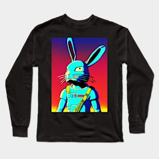 Rabbit Cartoon Long Sleeve T-Shirt